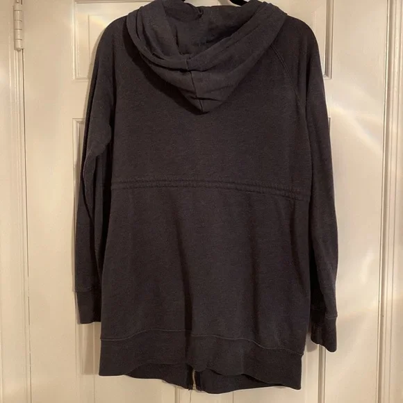 Gap Maternity zip up hooded sweatshirt. Medium. - Picture 5 of 5